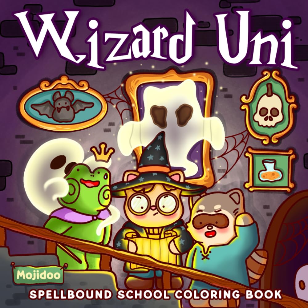 Cozy, Creative, and a Little Bit Spooky: Coloring Fun for the Whole Family